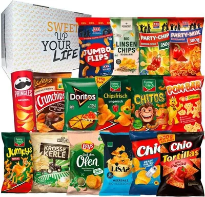 Produktbild von World of Sweets Chips-Box XL