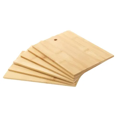 Produktbild von Excellent Houseware 7-tlg. Schneidebrett-Set mit Ständer Bambus