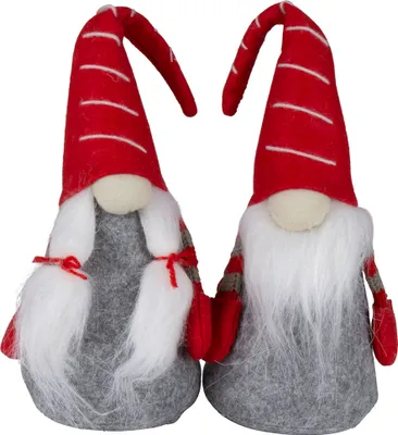 Produktbild von Wichtel 20cm (29cm) Pärchen, 2er Set Dekofigur Weihnachten