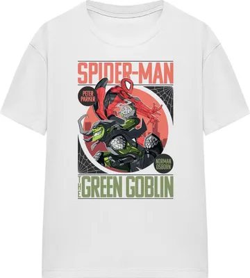Produktbild von Spider-Man - "Vs" T-Shirt für Herren/Damen Uni TV19216 (M) (Weiß)