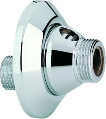 Produktbild von GROHE S-Anschluss 12400, absperrbar, 1/2'' x 3/4'', Verstellbarkeit 10 mm, 2 Stück, chrom
