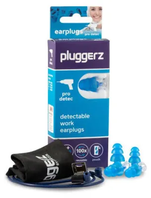 Produktbild von Pluggerz, Pro, Ohrstö psel, Blau, 4 Stü ck