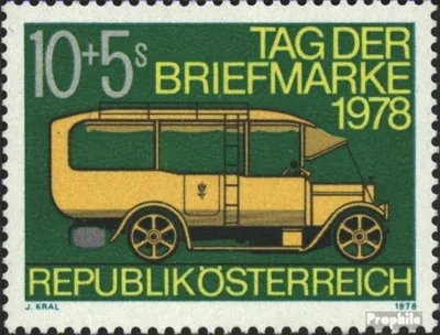 Produktbild von Briefmarken Österreich 1978 Mi 1592 (kompl.Ausg.) postfrisch Tag d. Briefmarke