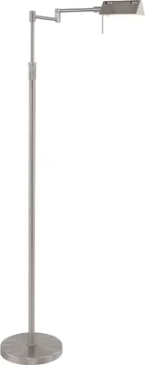 Produktbild von Steinhauer Stehleuchte Karl 1-flammig Stahl Matt 23x52cm