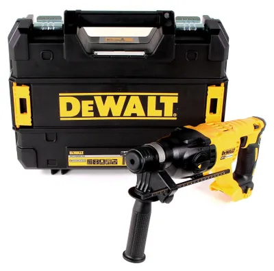 Obrázek produktu pro Akumulátorové kombinované kladivo DeWalt DCH 133 NT 18 V 2,6 J SDS plus Brushless + TSTAK - bez baterie, bez nabíječky