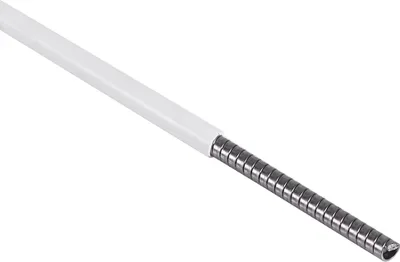 Image de C?ble de v?lo, C?ble solide et lisse, Jeu de 2 m?tres de c?ble de frein ? main, r?sistant ? la corrosion et durable pour VTT (WHITE)