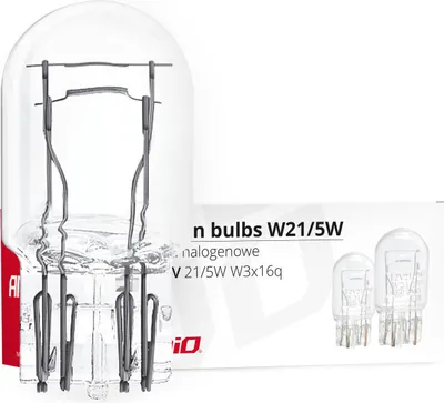 Obrázok produktu pre AMiO Halogénové žiarovky T20 W21/5W W3x16q 10ks