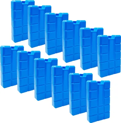 Produktbild von ToCi 12er Set Kühlakku mit je 400 ml | 12 blaue Kühlelemente für die Kühltasche oder Kühlbox