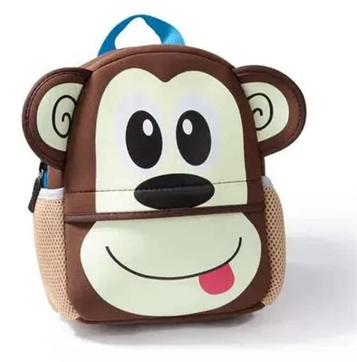 Image de Valise pour enfants, 1 à 3 ans, 21 x 26 x 8 cm, marron