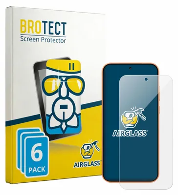 Produktbild von 6x BROTECT Schutzglas für Oppo A7 Pro Max Schutzfolie Panzer Folie Glas Display Schutz klar