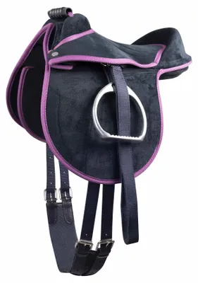 Produktbild von Kinder Pony Reitkissen Ponysattel komplettes Set mit Stickerei 001/38 ***