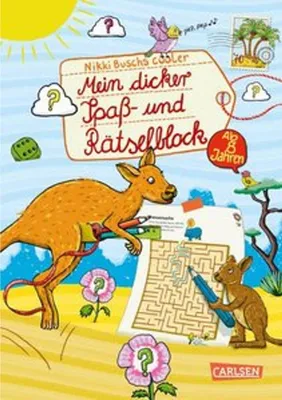 Obrázek produktu pro Rätselspaß Grundschule: Mein dicker Spaß- und Rätselblock