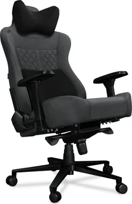 Produktbild von YUMISU Gaming Stuhl Bürostuhl 2052 bis 180kg Belastbar Büro-Schreibtischstuhl PC-Stuhl Gaming Sessel GRAU/SCHWARZ