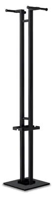 Produktbild von Garderobenständer Schwarz Standgarderobe Serie Modell Esel Modellnummer ZK 50635