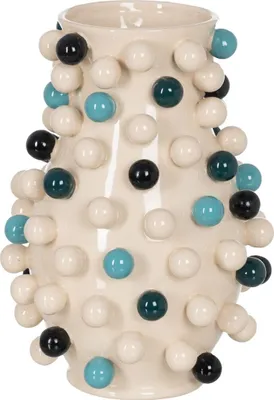 Produktbild von Vase Bunt aus Keramik 31,5 x 31,5 x 43 cm