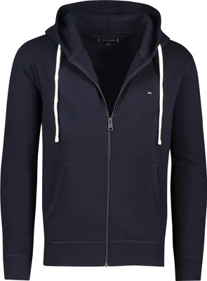 Produktbild von Tommy Hilfiger Weste Kapuze einfarbig dunkelblau