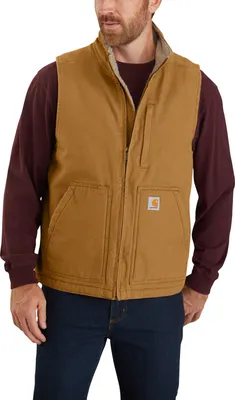 Immagine prodotto di Carhartt Gilet invernale a collo alto con fodera in Pelliccia sintetica , Colore:carharttbrown, Taglia:XL