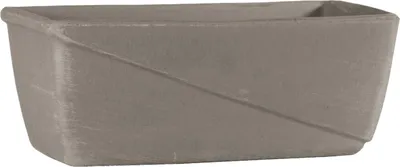 Produktbild von Balkonkasten Line umbra 40 x 19 x 16 cm mit Loch