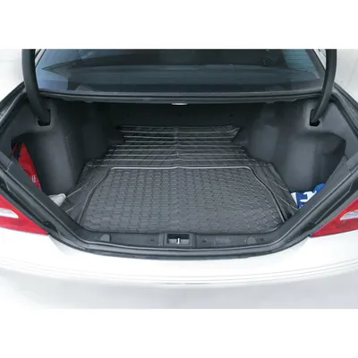 Image de Tapis de coffre de protection Slim en PVC résistant avec design en relief