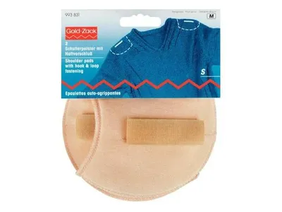 Productafbeelding van Prym schouderpadding voor raglanmouwen, met plakstrip, kleur: huidskleur