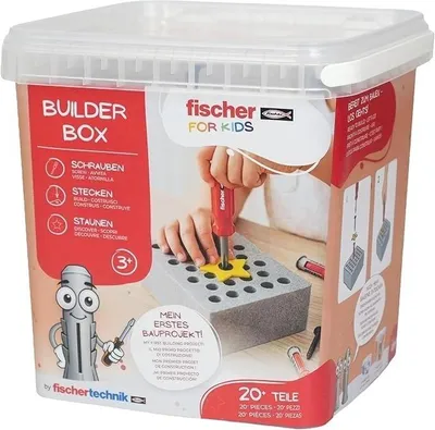 Obrázok produktu pre Stavebnica a dielňa Builder-Box, Fischertechnik
