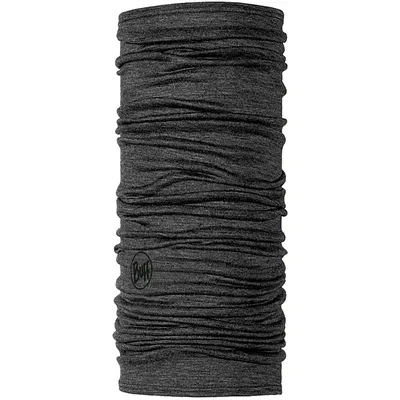 Produktbild von Buff LW Merino Wool Solid& Multi stripes Neckwear Solid Grey Lauftuch