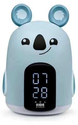 Produktbild von Bigben Interactive RKIDSKOALA, Digitaler Wecker, Grau, Junge/Mädchen, LCD, AC, 100-240 V