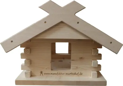 Produktbild von Vogelhaus (groß), Biberschwanz grau