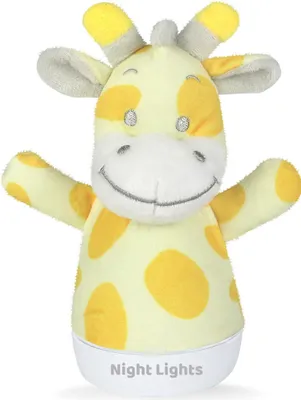Produktbild von Nachtlicht Giraffe Einschlafhilfe Plüschtier 15 cm