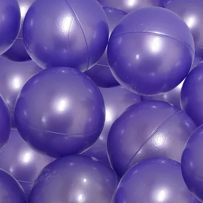 Produktbild von MILLYBO Plastikbälle 7 cm – Perfekt für Bällebad & Spielzelt - Lila 100 Stck.