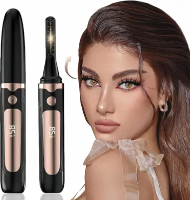 Produktbild von Beheizbare Wimpernzange,Elektrische Wimpernzange mit 4 Temperaturmodi,Wimpern Curler Beheizt USB C Aufladung,Wimpernformer Beheizbar für Alle Wimpern
