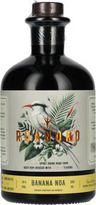 Image de Ruanoko Banana Noa Spirit Drink 34% Vol. 0,5l