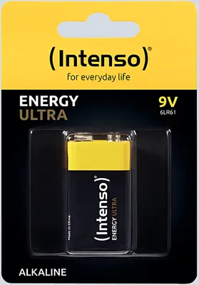 Zdjęcie produktu dla Intenso 7501451, Jednorazowa bateria, 6LR61, Alkaliczny, 9 V, 1 szt., 560 mAh