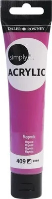 Obrázok produktu pre Daler Rowney Simply Akrylová farba Magenta 75 ml 1 ks