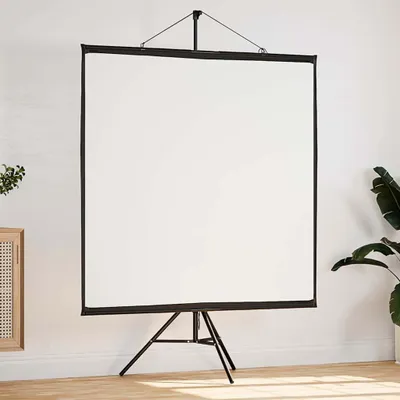 Produktbild von vidaXL Beamer Leinwand mit Stativ 81 Zoll 1:1
