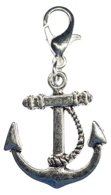 Produktbild von Anker mit Seil 2 maritim Charm Zipper Pull Anhänger Bettelanhänger Miniblings
