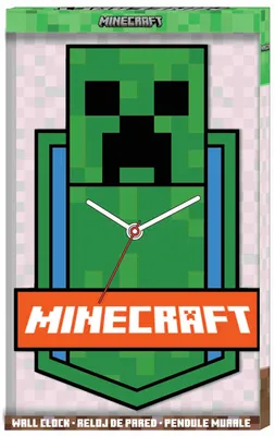 Produktbild von Zegar Minecraft ścienny XL MDF MIN3023