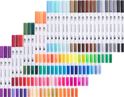Productafbeelding van KIK KX5271: Set van 100 kleurrijke fineliners