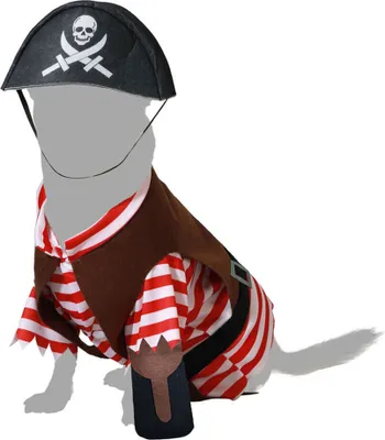 Produktbild von Hundekostüm Größe M Pirat