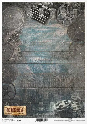 Produktbild von ITD Reispapier Decoupage Bastelpapier Softpapier Serviettentechnik, R1865