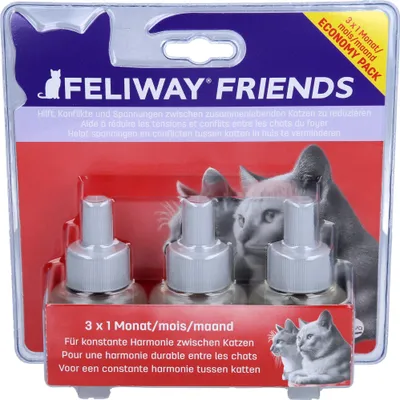 Produktbild von FELIWAY FRIENDS Nachfüllflakon f.Katzen, 3X48 ml LOV