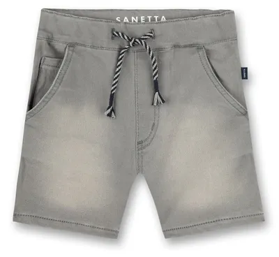 Produktbild von Sanetta Kidswear Jungen-Shorts grau 68