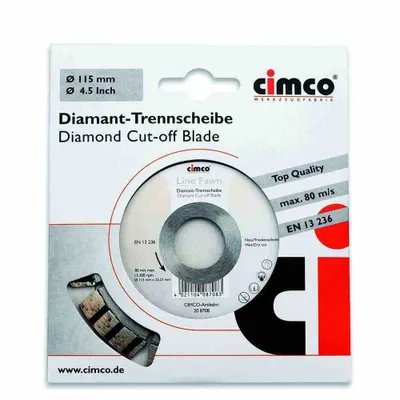 Productafbeelding van Cimco diamantschijf, diameter 150 mm, artikelnummer 20 8712 (208712)