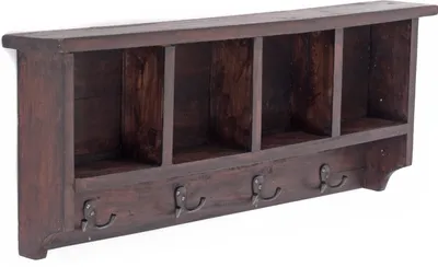 Obrázek produktu pro RUSTICKÁ NÁSTĚNNÁ SKŘÍŇ s přihrádkami "VINTAGE 70" | 70x27x11cm(ŠxVxH)