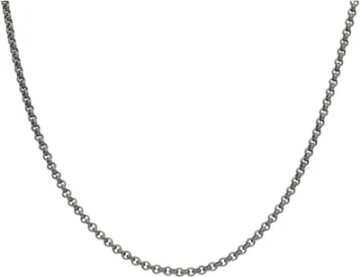 Produktbild von Ankerkette Silber 925 geschwärzt JL18-05-0384 JuwelmaLux 40 cm