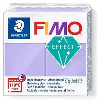 Produktbild von 6 Stück FIMO Hobby 8020-605, Modellierfarbe, Fimo Soft, Flieder