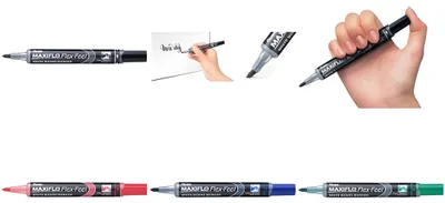 Produktbild von Pentel -Filz -Tip Stift Pentel MWL5SBF Whiteboard 1.5-4.5 Grün | Außenschachtel ein 12 Stück
