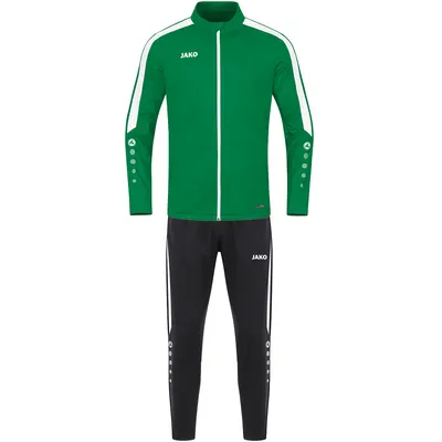 Produktbild von JAKO Unisex Trainingsanzug Polyester Power, Farbe:sportgrün, Größe:3XL