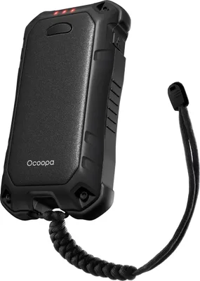 Produktbild von Ocoopa UT4 Extreme -  Handwärmer mit 10.000 mAh inkl. Powerbank Funktion und Taschenlampe, Farbe:schwarz