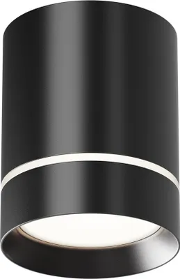Image de Plafonnier LED Maytoni ORLO, noir, aluminium, 4000 K, 300 lm, 9 W